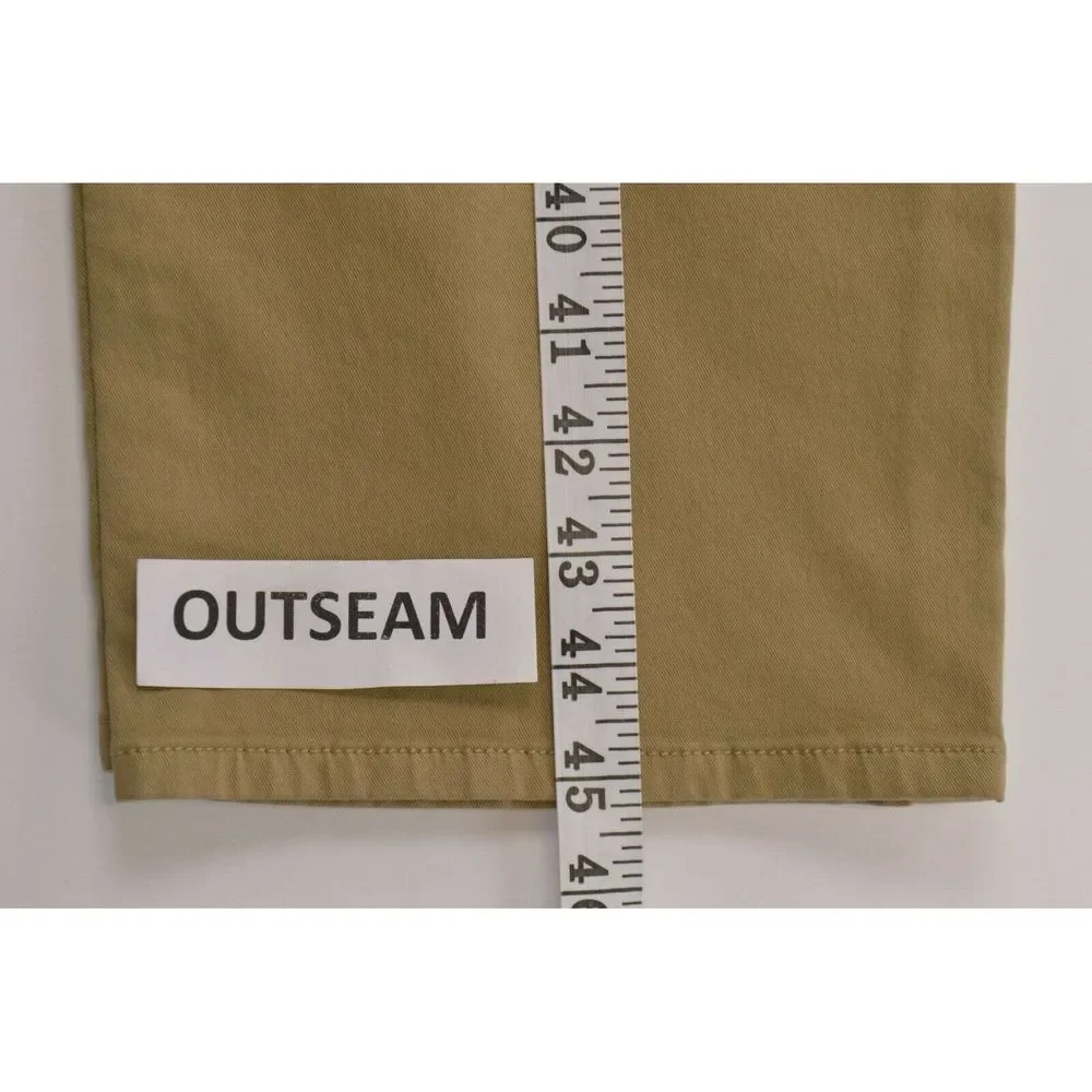 Frame Denim NWT Casual Pants Size 36 In Solid Tan Cotton Blend L'Homme Slim - Picture 8 of 10